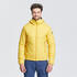 Men Puffer Jacket MT100 Hooded  -5°C  Yellow