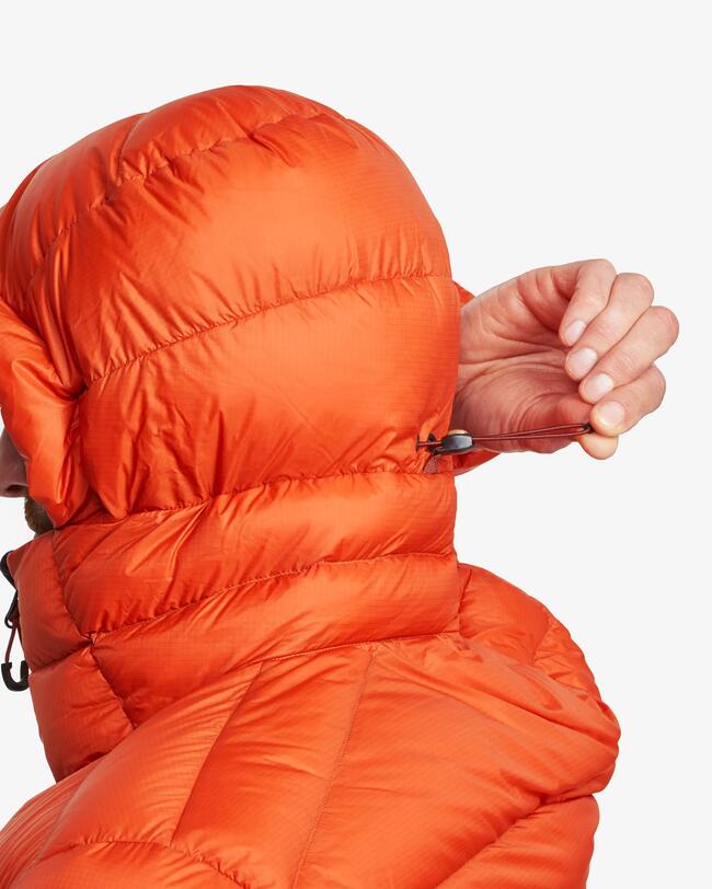 Donsjas met capuchon voor bergtrekking heren - MT500 -10°C