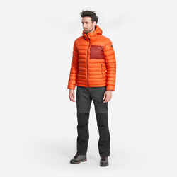 Men’s mountain and trekking padded and hooded jacket - MT500 -10°C