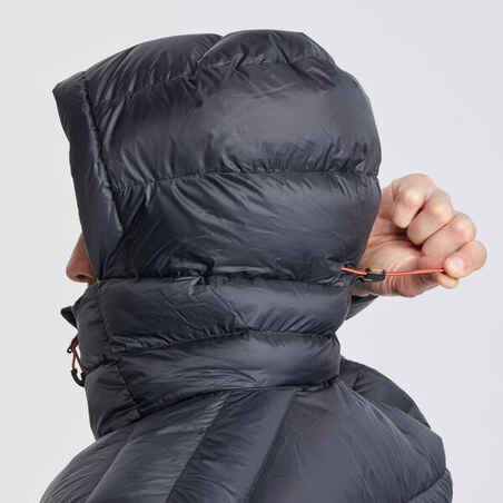 Ανδρικό μπουφάν με επένδυση και κουκούλα για ορεινή πεζοπορία - MT500 -10°C