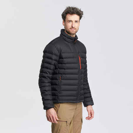 Men's Mountain Trekking Down Jacket - TREK 500 -10°C Black