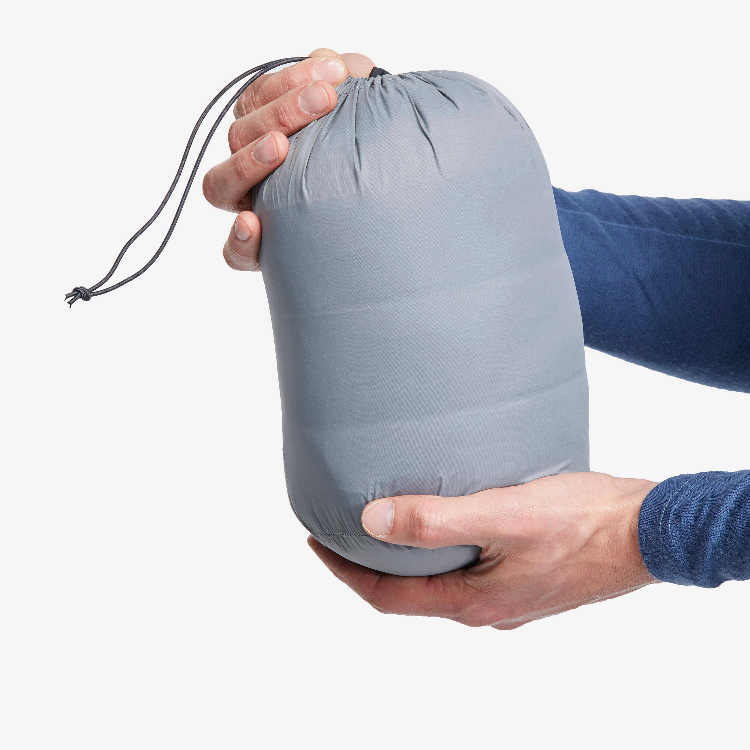 Men’s Mountain Trekking Sleeveless Down Gilet - MT500 Black -  5