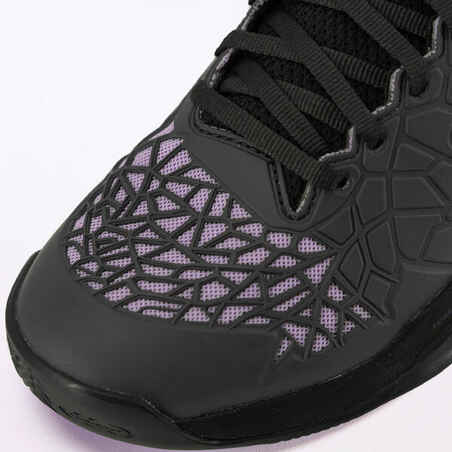 Men's Clay Court Tennis Shoes TS960 - Grey/Lilac Gaël Monfils