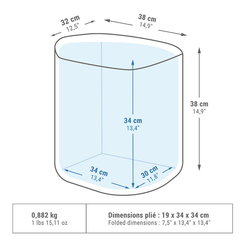 Outdoor Esnek Soğutucu - 30 Litre - 9 Saat Serin Tutma