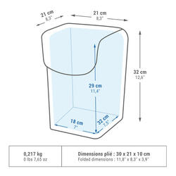 GLACIERE SOUPLE DE CAMPING - 10L