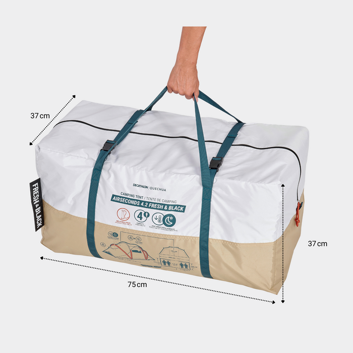 Tenda 4 Posti a 2 Camere