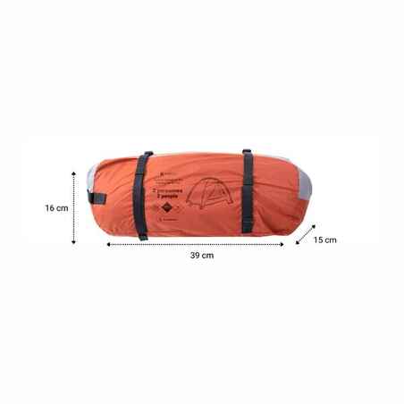 Tienda de campaña 2 personas domo de trekking Forclaz MT500