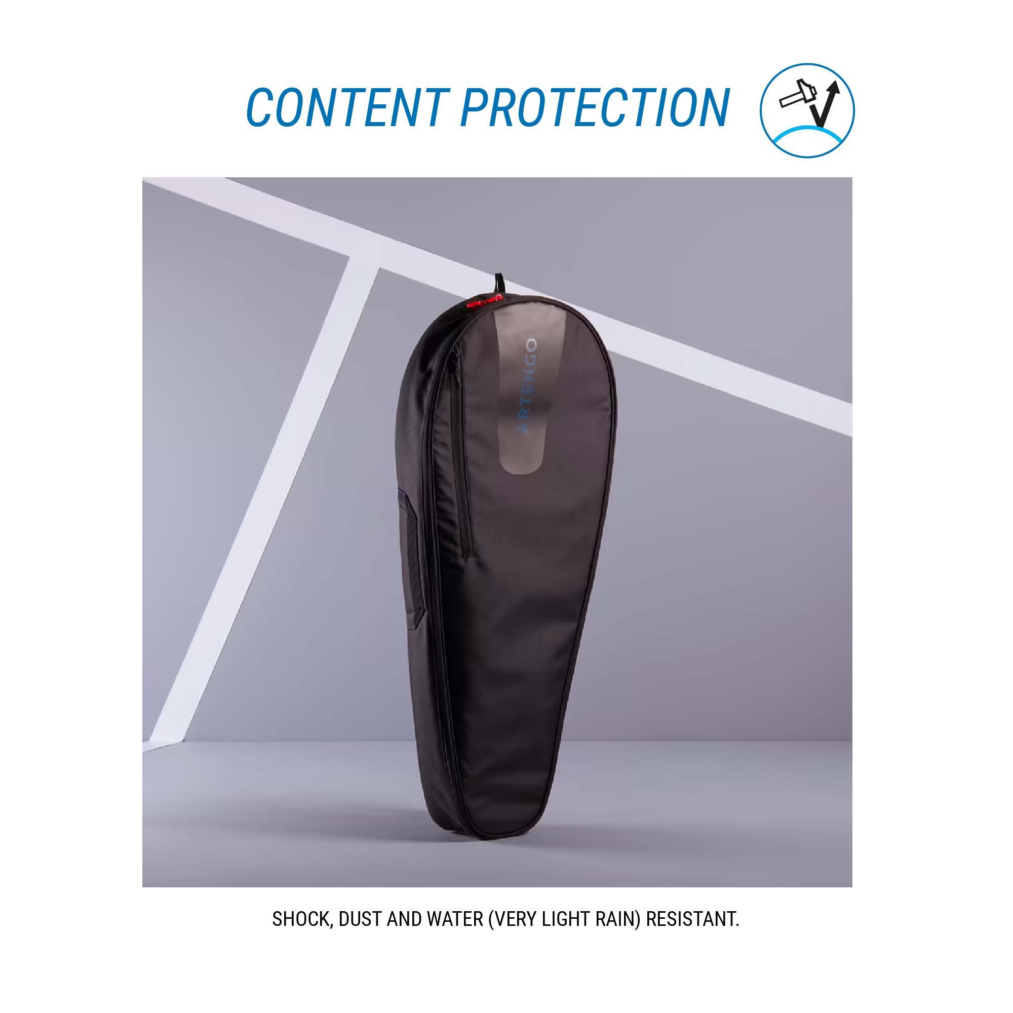 Tennis Racket Bag 100 - Black