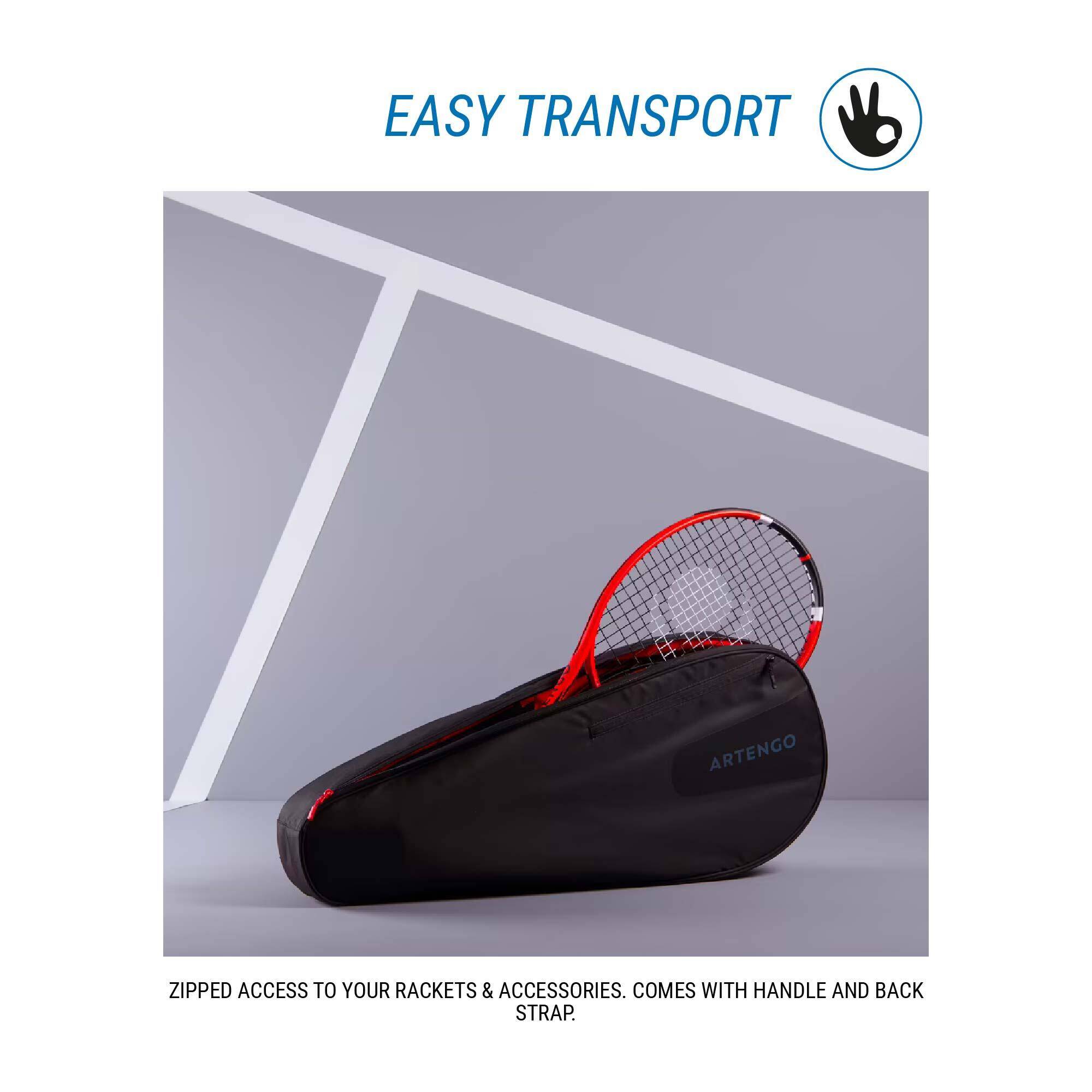 Tennis Racket Bag 100 - Black -  2