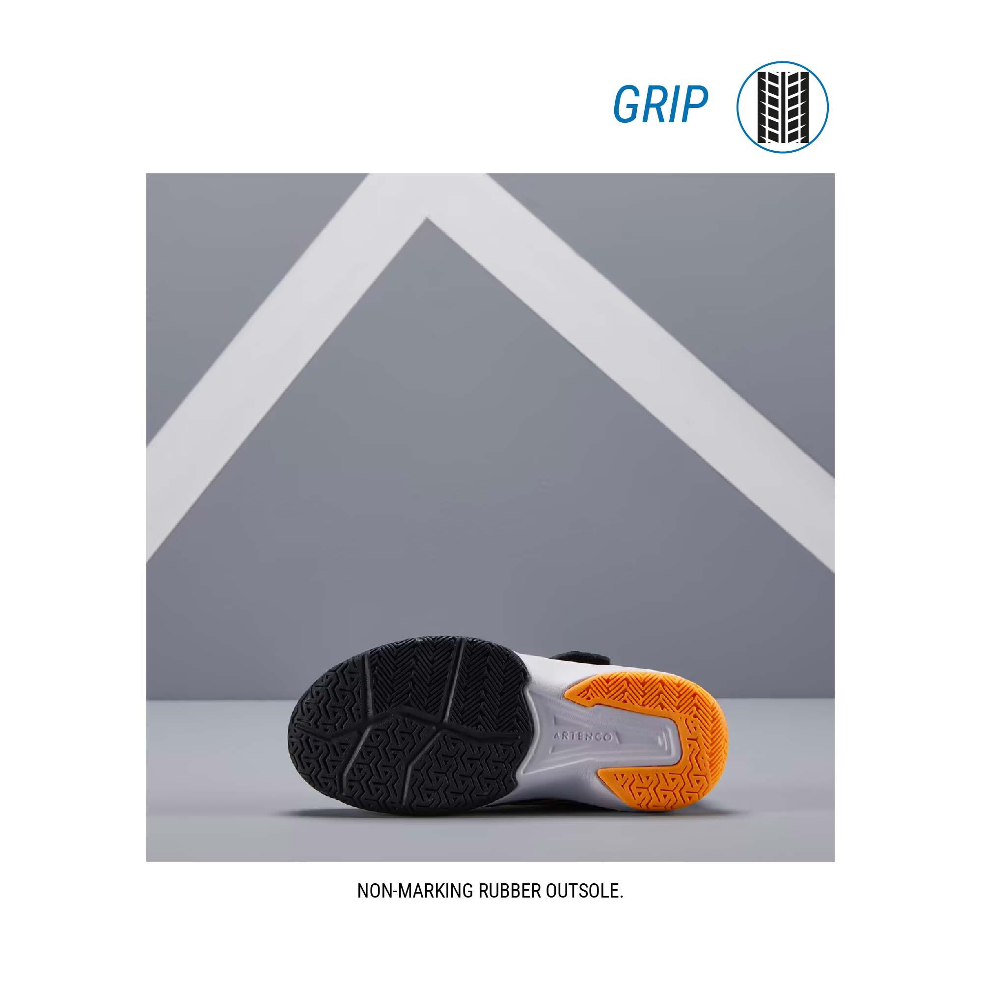 Kids Easy-Lace Multi-Court Tennis Shoes - TS530 Black