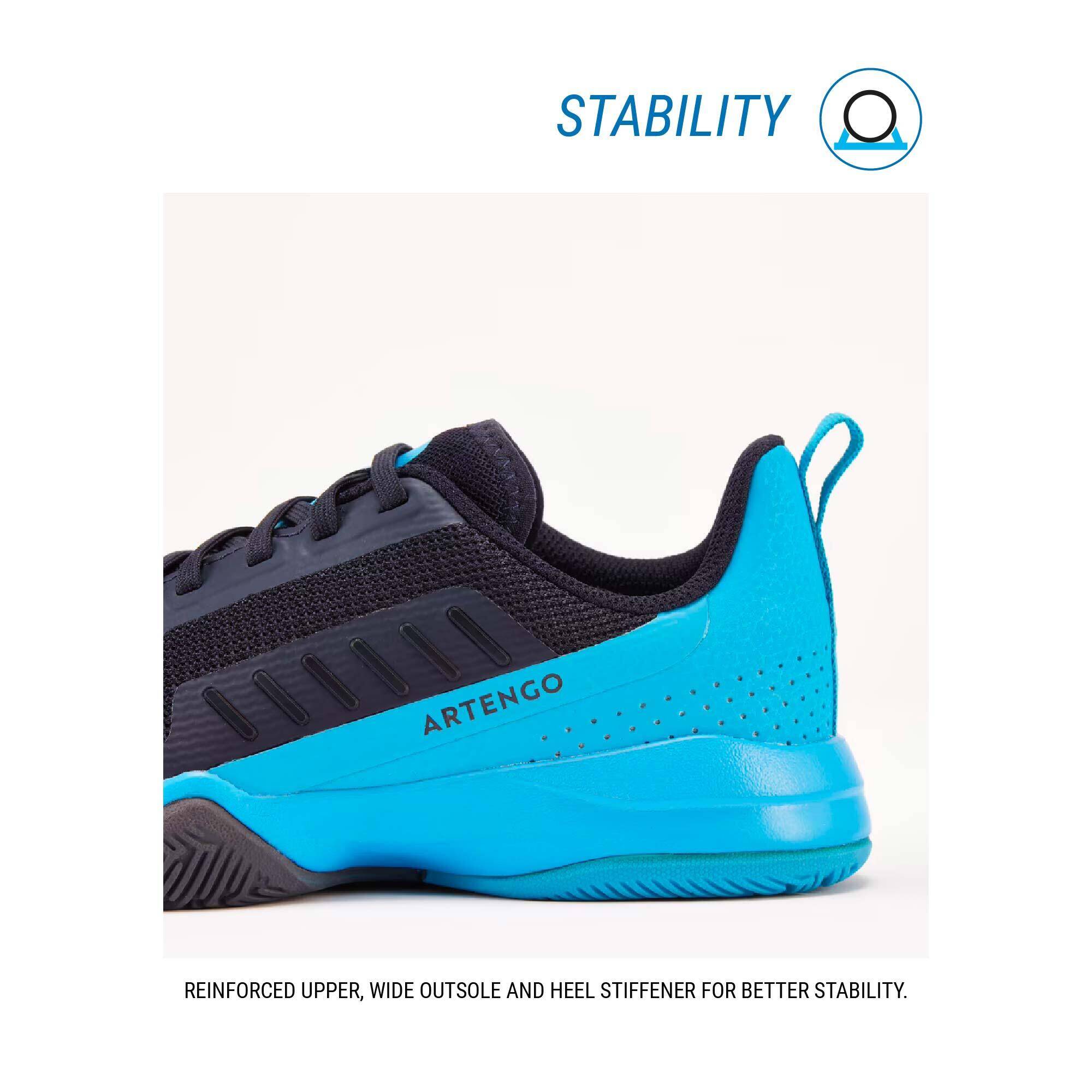 Kids' Tennis Shoes with Laces TS500 Fast - Nightsky -  4