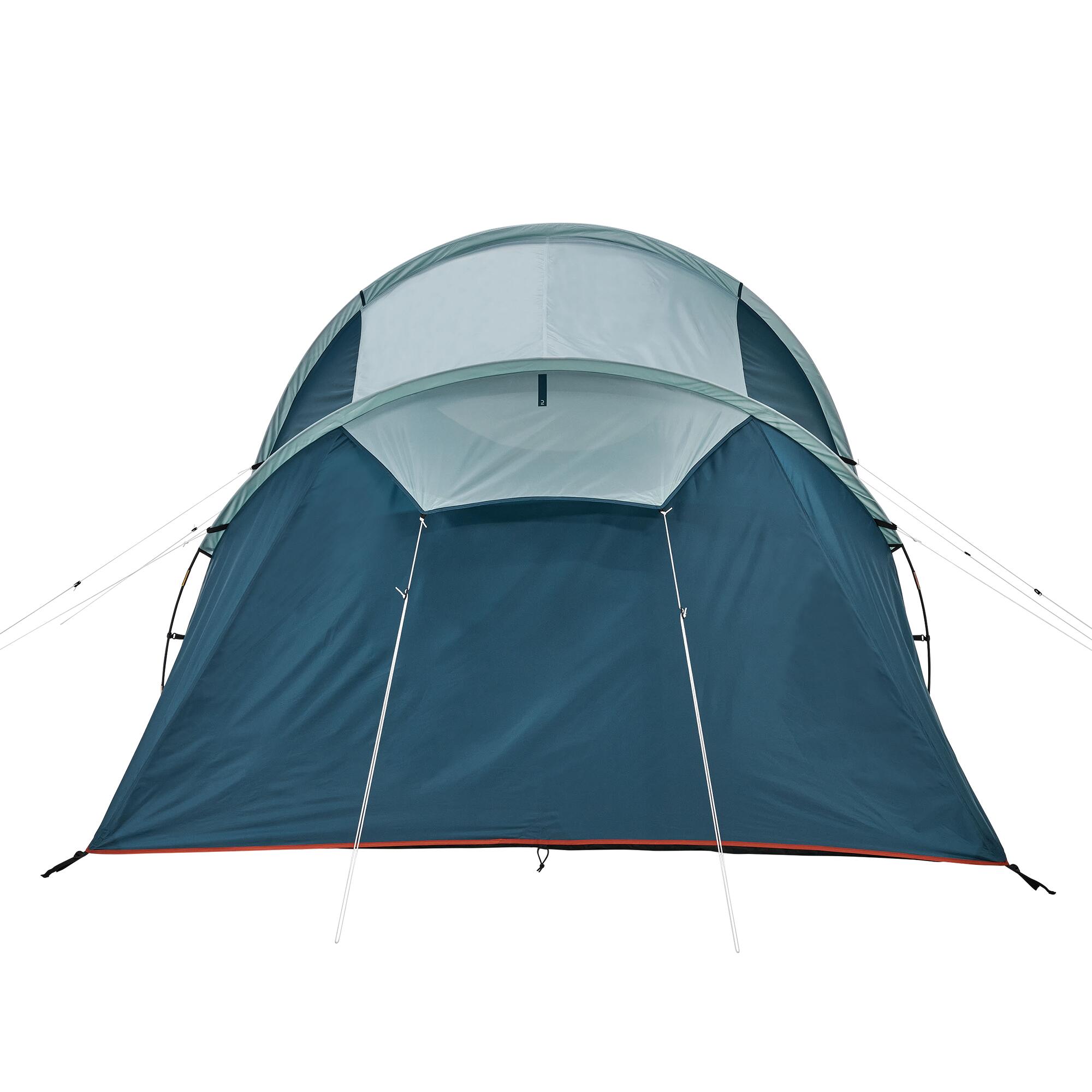 Camping Tent with Poles 4 Person, Arpenaz 4.1 - QUECHUA