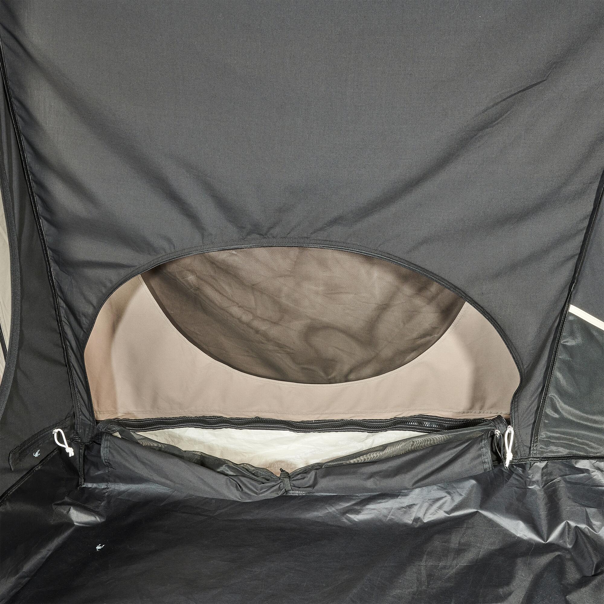 Inflatable camping tent - AirSeconds 6.3 Polycotton - 6 Person - 3 Bedrooms 40/71