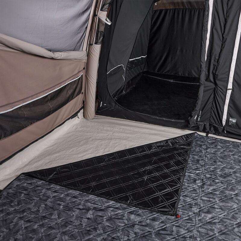 Tente gonflable de camping - AirSeconds 4.2 Polycoton - 4 Places - 2 Chambres