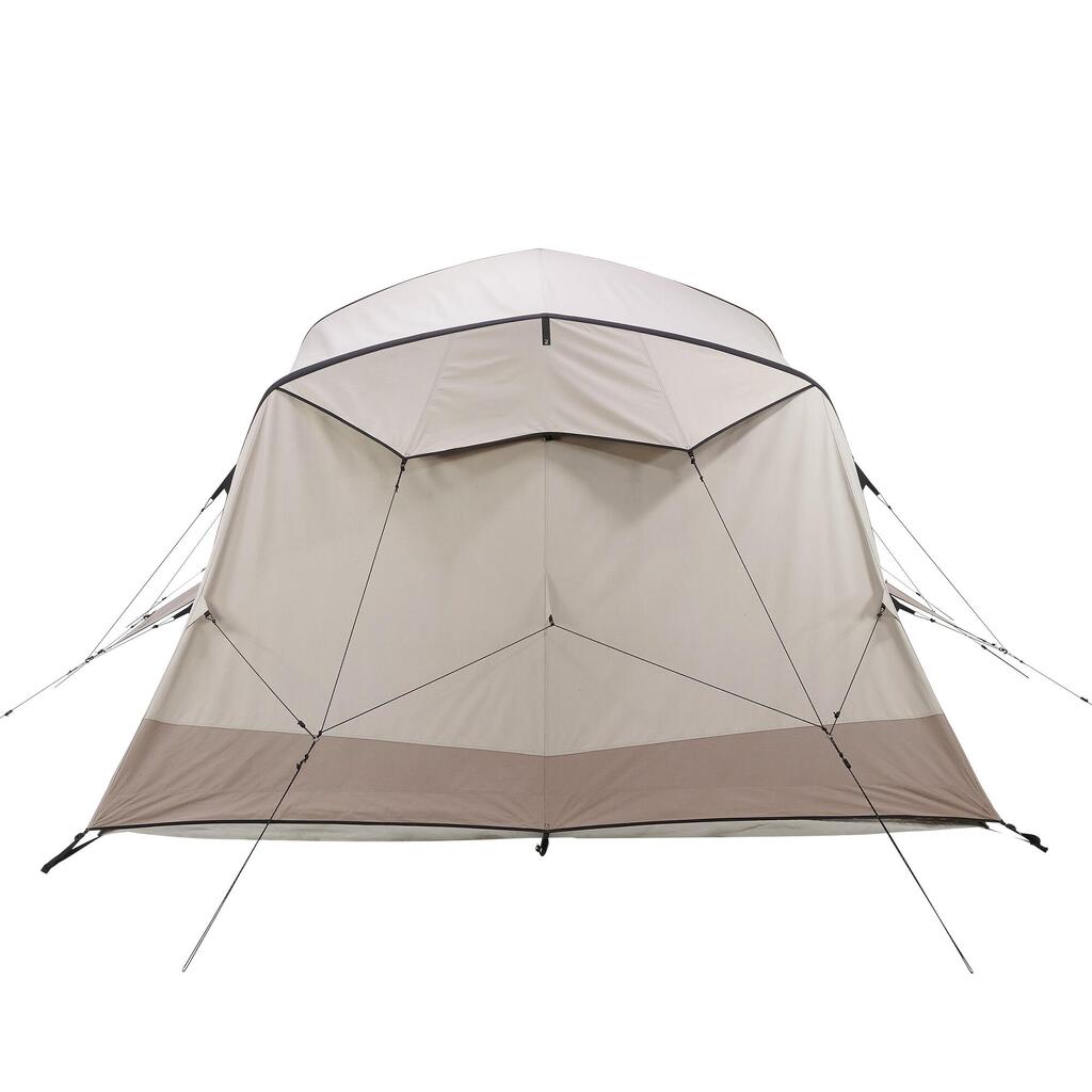 Inflatable camping tent - AirSeconds 4.2 Polycotton - 4 Person - 2 Bedrooms