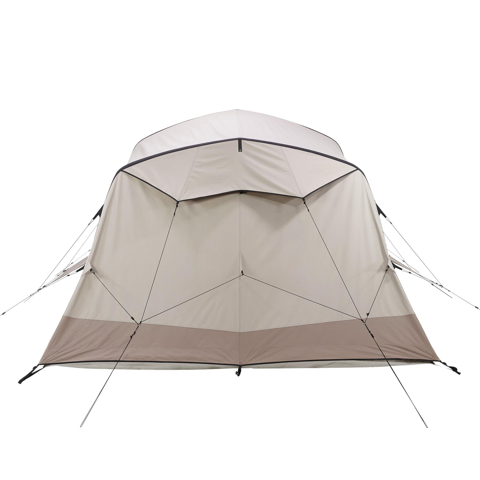 Tenda da campeggio gonfiabile - AirSeconds 4.2 Polycoton - 4 posti letto - 2 Camere da letto