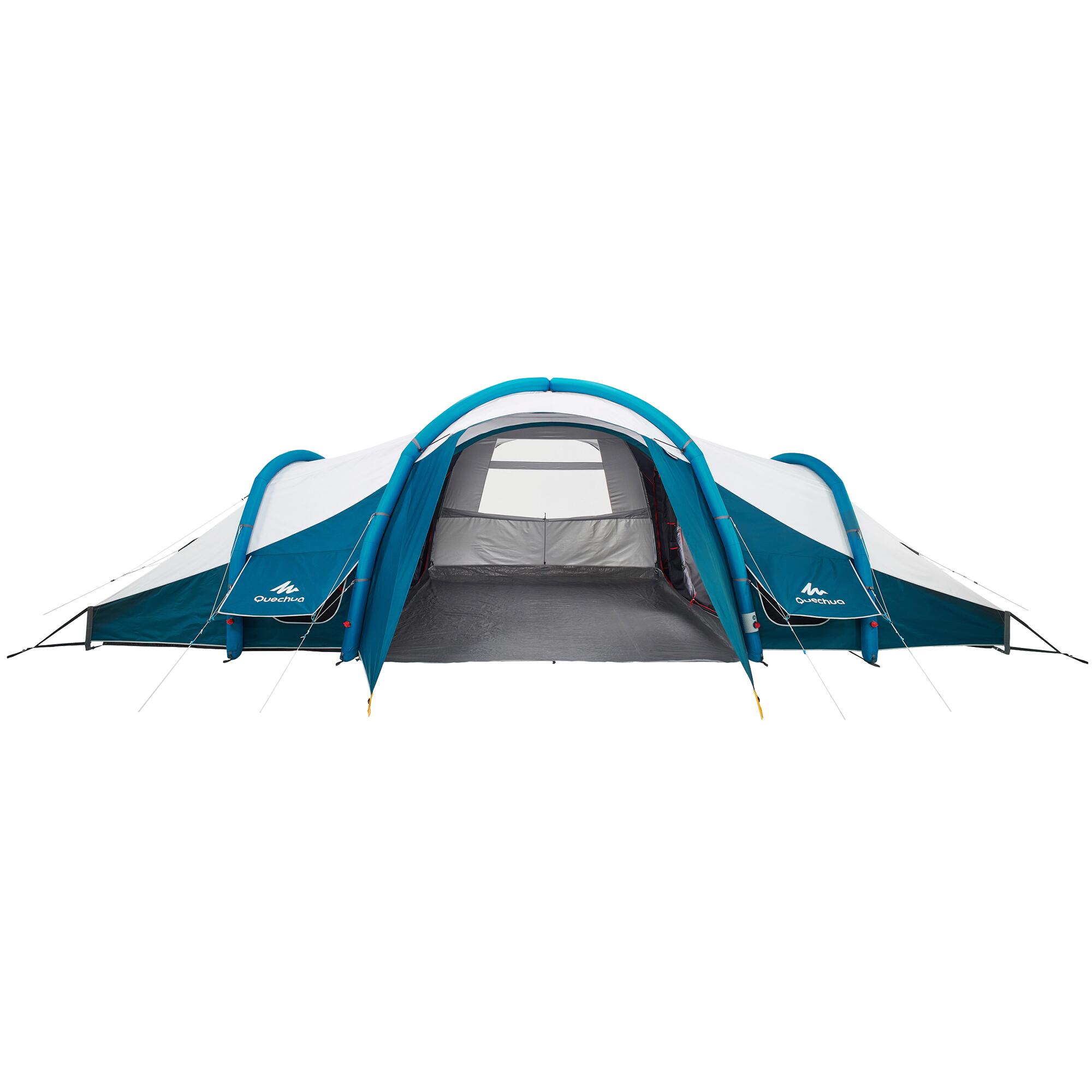 QUECHUA Inflatable camping tent - Air Seconds 8.4 F&B - 8-person - 4 bedrooms