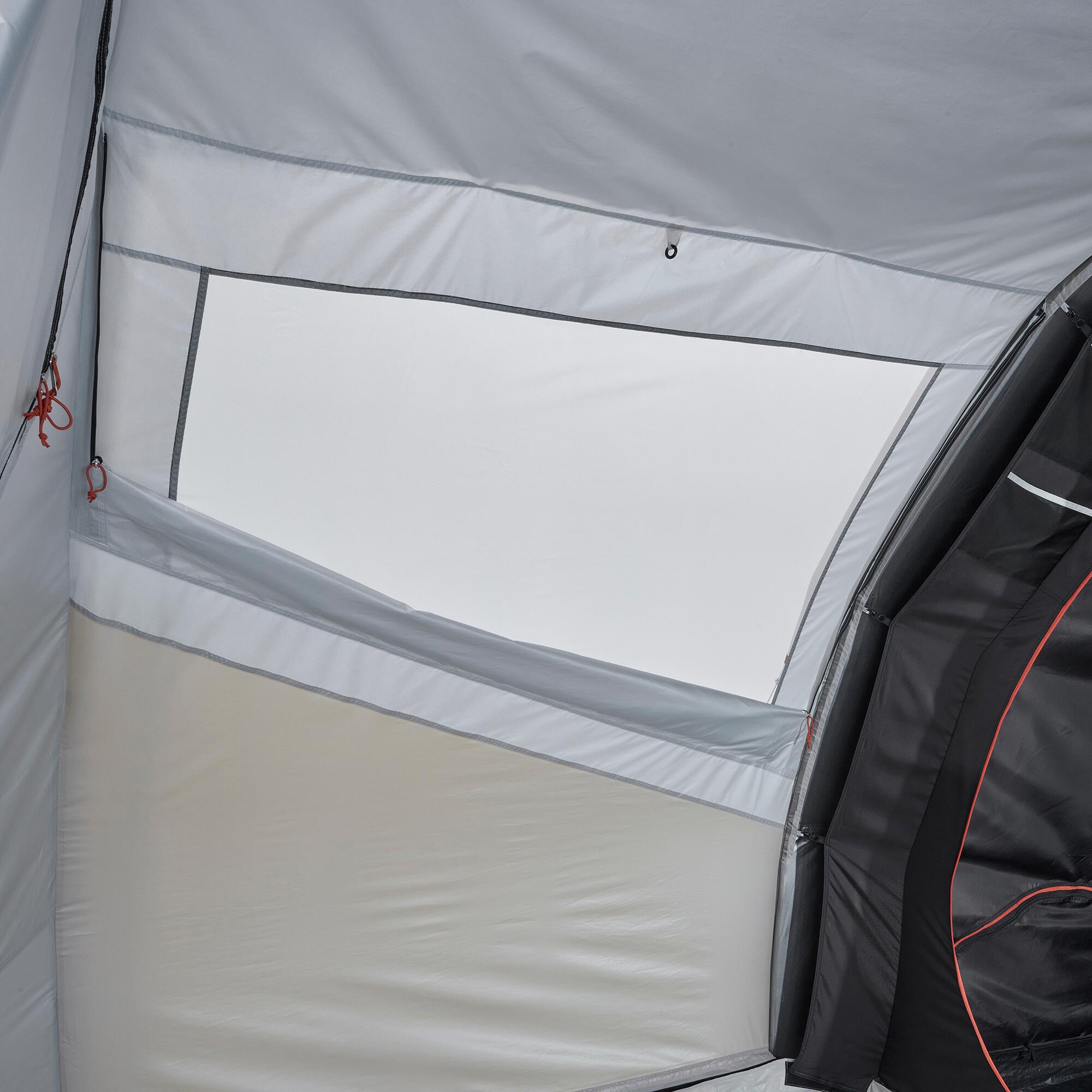 Tente de camping gonflable 5 personnes, Air Seconds 5.2 Fresh & Black - QUECHUA