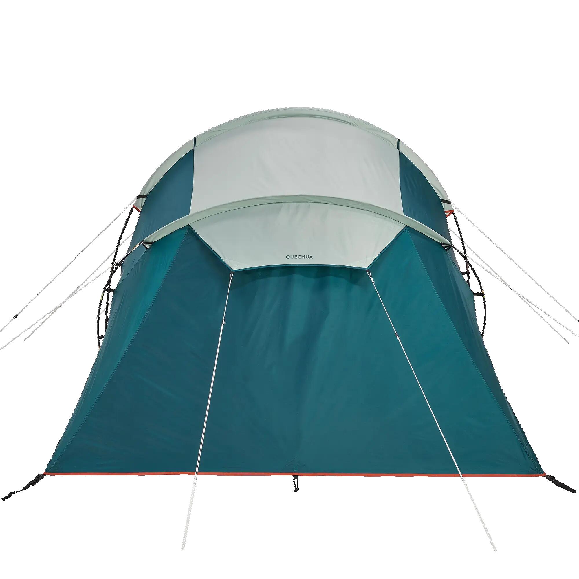4-person, 2-bedroom camping tent, Arpenaz 4.2 4/12
