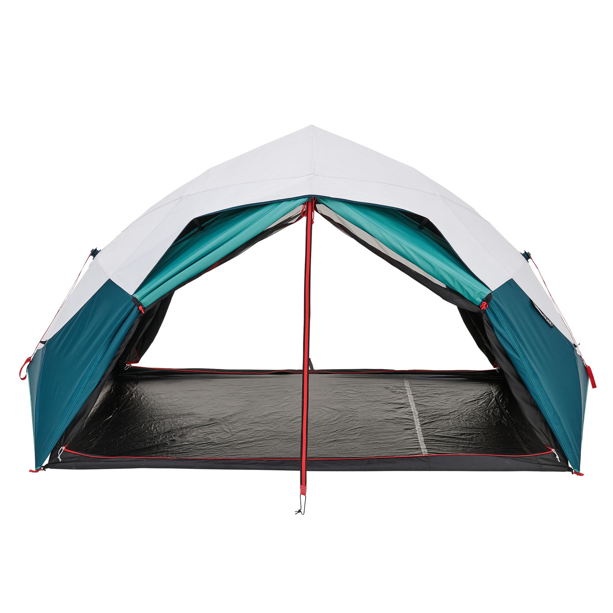3-Person Camping Tent, 2 Seconds Easy Fresh & Black - QUECHUA