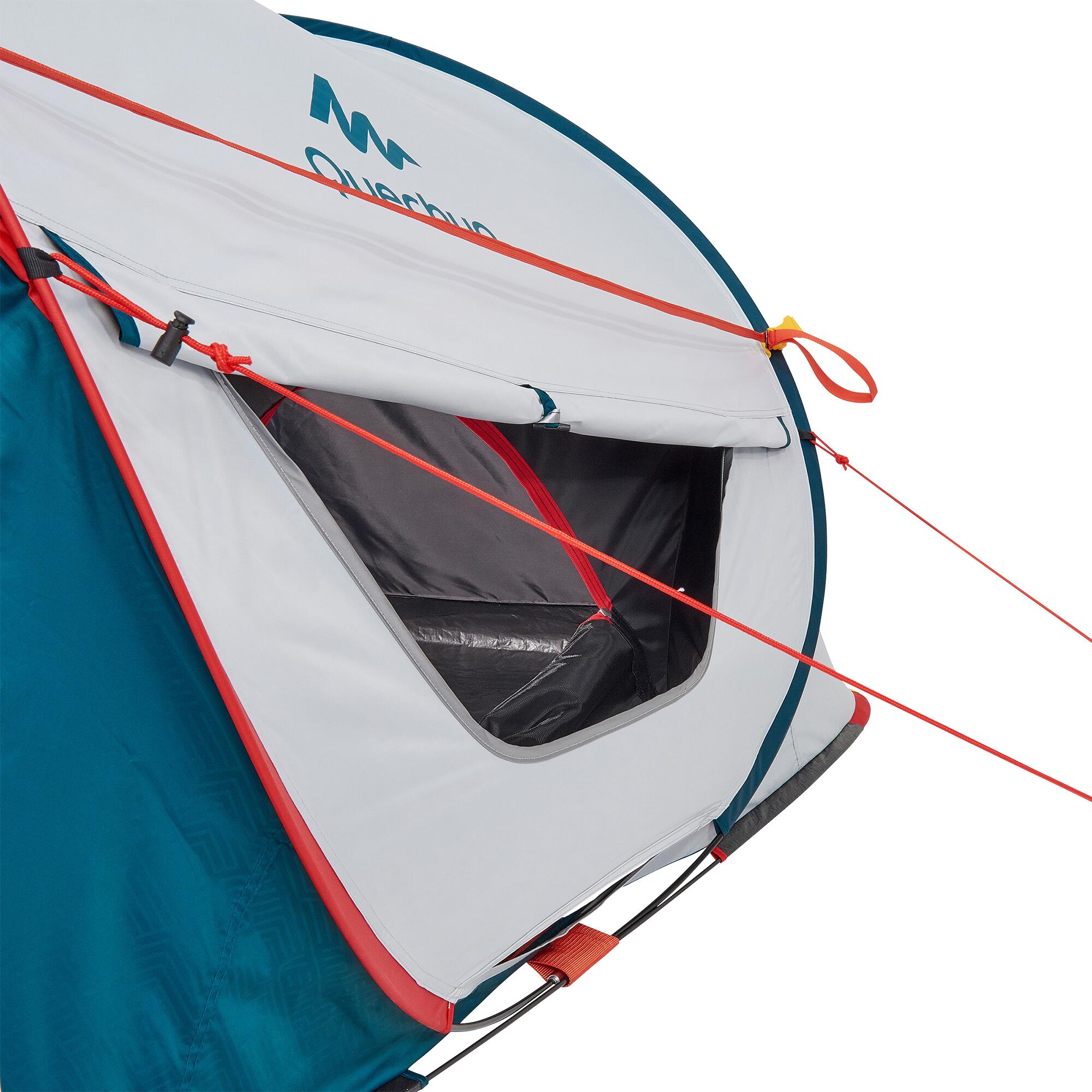 Pop up tent XL - 2 personen - 2 SECONDS - Fresh & Black 6/32