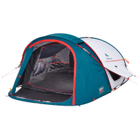 Tente de camping - 2 SECONDS XL - 2 places - Fresh &amp; Black