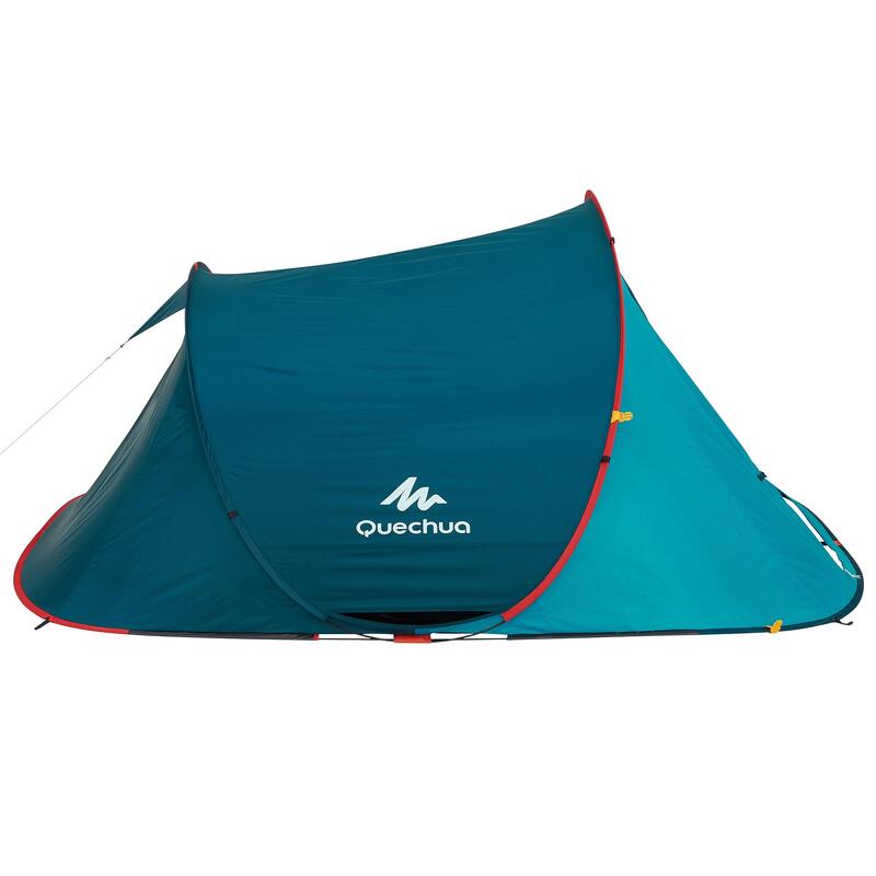 Tenda campeggio 2 SECONDS verde | 3 persone