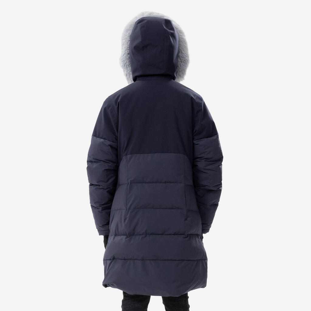 DOUDOUNE CHAUDE ET IMPERMÉABLE DE RANDONNÉE - SH500 -8°C - ENFANT 7 - 15 ANS