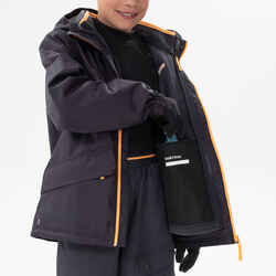 KIDS’ WARM AND WATERPROOF 3-in-1 HIKING JACKET - SH100 -0.5°C - 7-15 YEARS