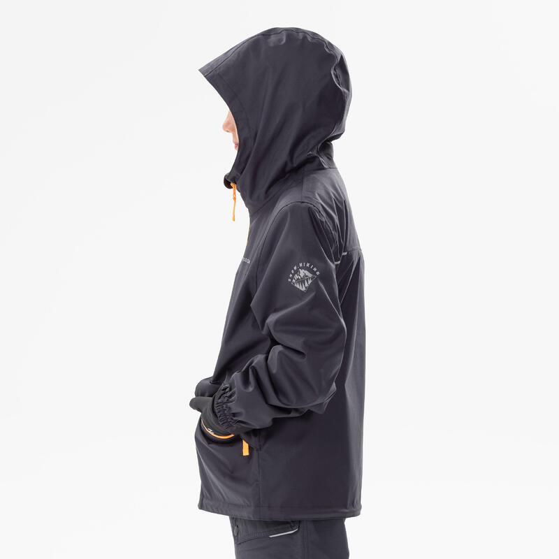 VESTE 3en1 CHAUDE ET IMPERMÉABLE DE RANDONNÉE - SH100 -0,5°C - ENFANT 7 - 15 ANS