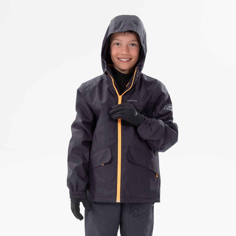 3-in-1-Jacke Kinder Gr. 122–170 bis -0,5 °C wasserdicht Winterwandern - SH100