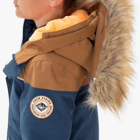 PARKA CHAUDE ET IMPERMÉABLE DE RANDONNÉE - SH900 -23°C - ENFANT 7-15 ANS