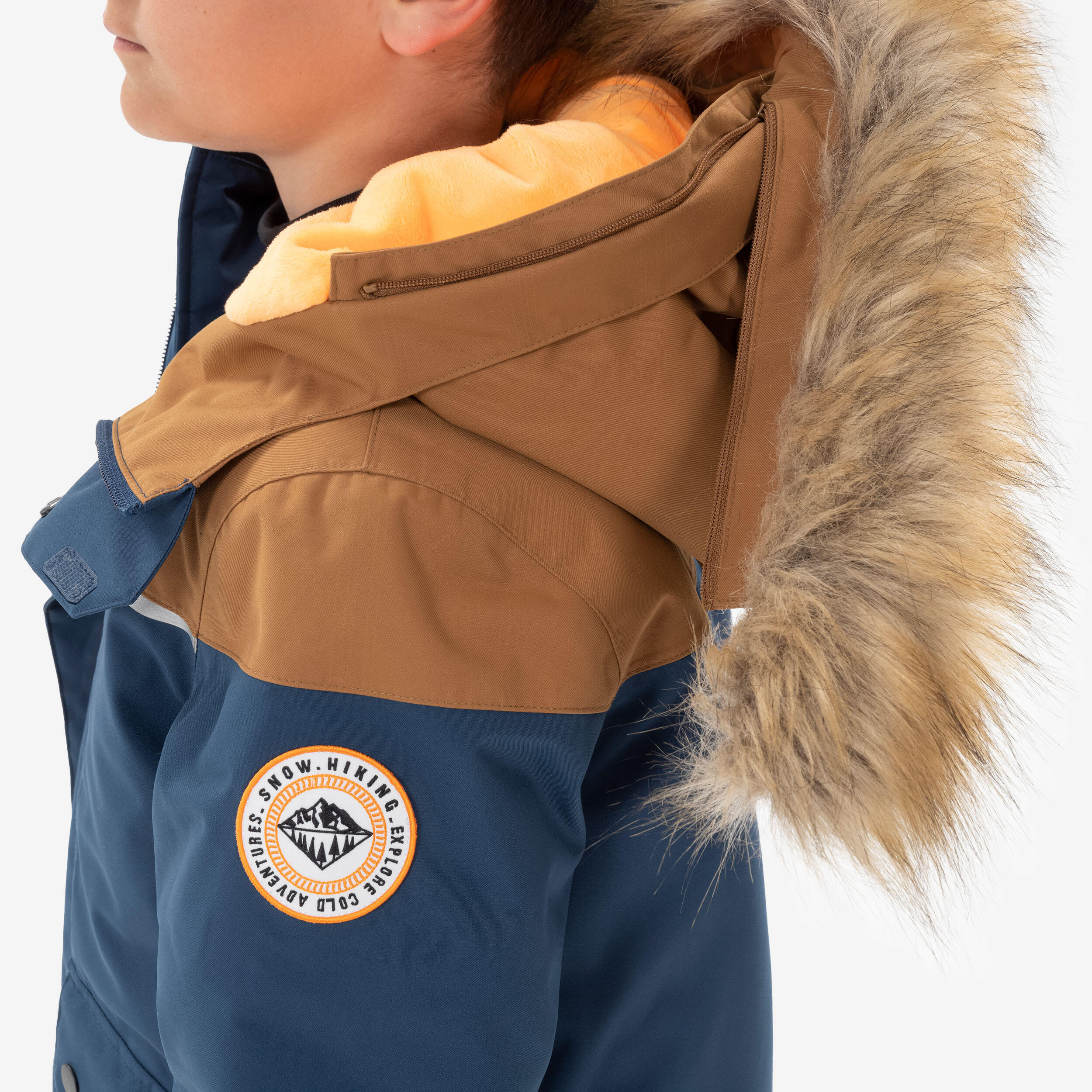 PARKA CHAUDE ET IMPERMÉABLE DE RANDONNÉE - SH900 -23°C - ENFANT 7-15 ANS 4/9