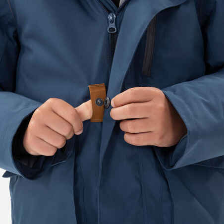 PARKA CHAUDE ET IMPERMÉABLE DE RANDONNÉE - SH900 -23°C - ENFANT 7-15 ANS