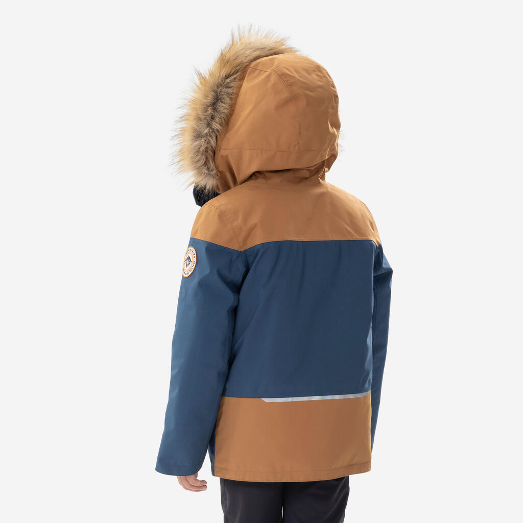 PARKA CHAUDE ET IMPERMÉABLE DE RANDONNÉE - SH900 -23°C - ENFANT 7-15 ANS