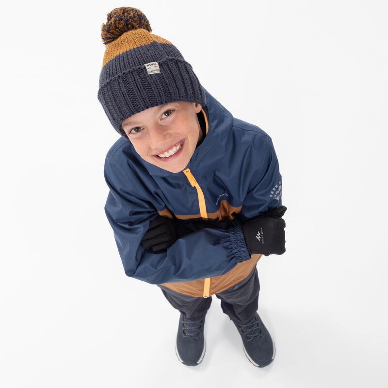 7-15 歲兒童保暖防水三合一登山健行外套