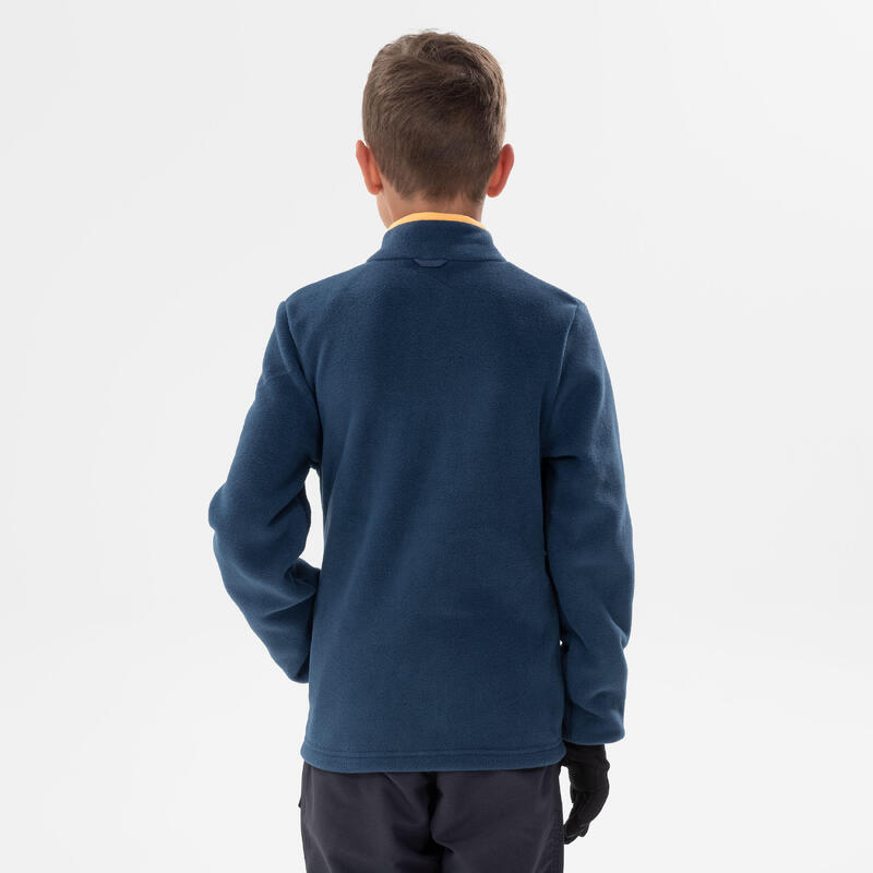 CHAQUETA 3en1 CÁLIDA IMPERMEABLE DE SENDERISMO - SH100 -0,5 °C - NIÑOS 7-15 AÑOS