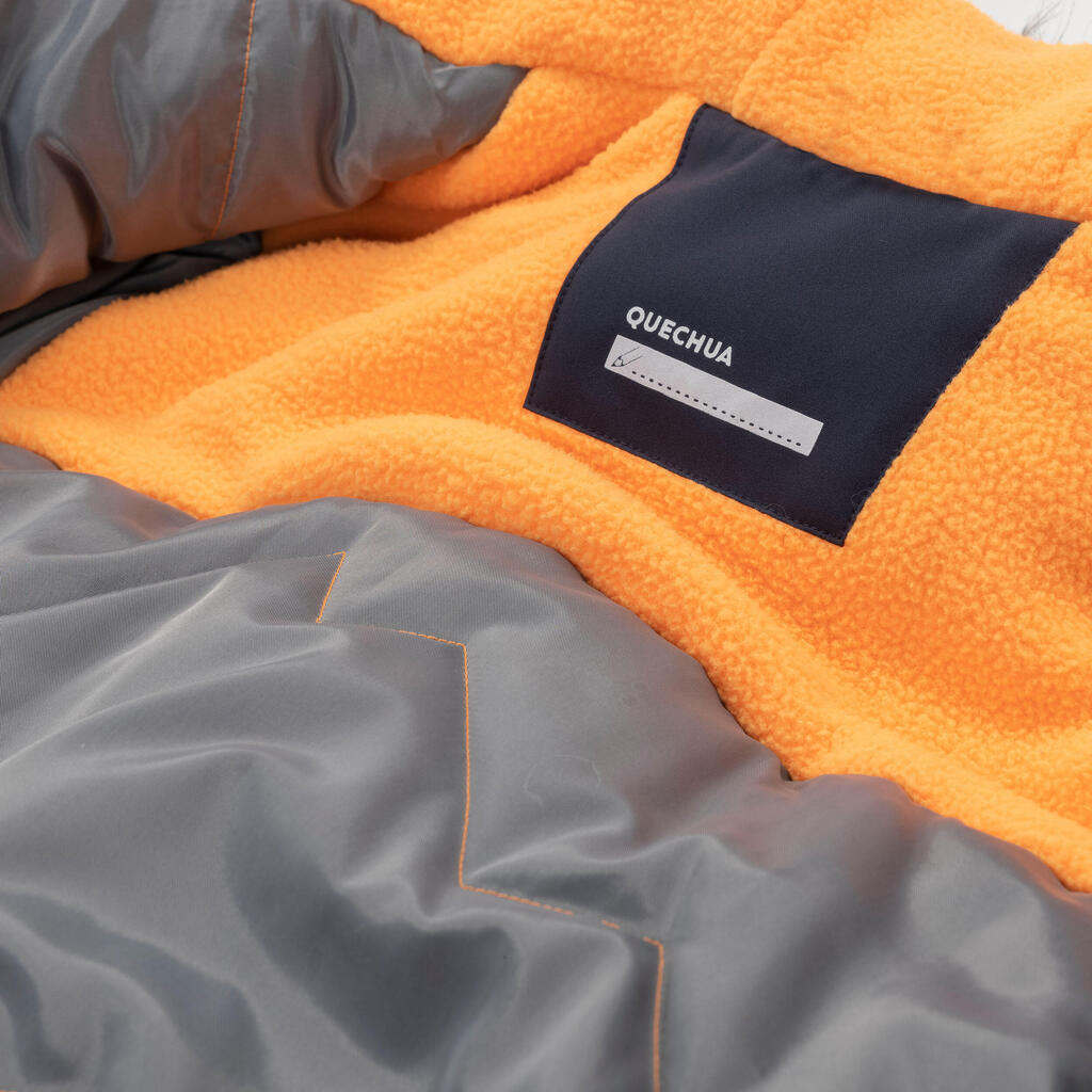 Blouson chaud et imperméable enfant 7-15 ans, NH500 bleu