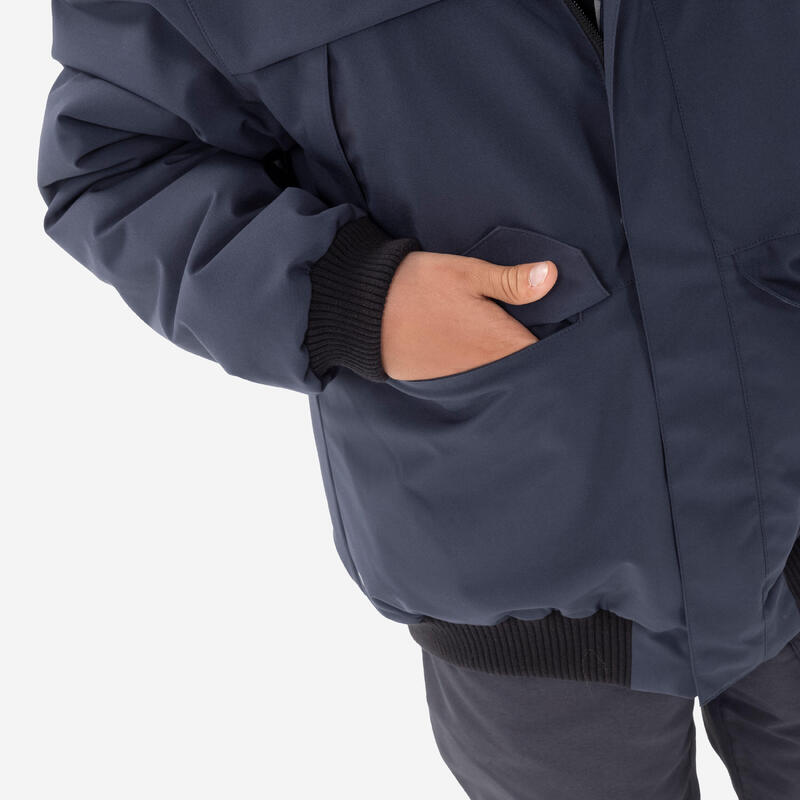 Çocuk Outdoor Kışlık Mont/Kar Montu - 7/15 Yaş - Mavi - NH500