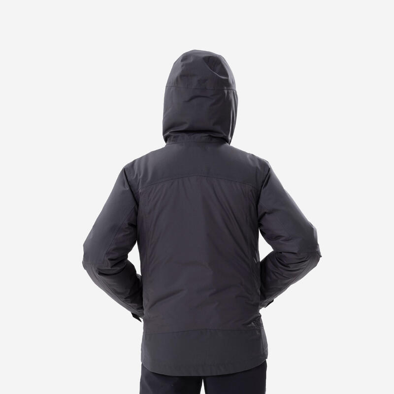 VESTE 3en1 CHAUDE ET IMPERMÉABLE DE RANDONNÉE -SH500 MTN -8°C - ENFANT 7-15 ANS