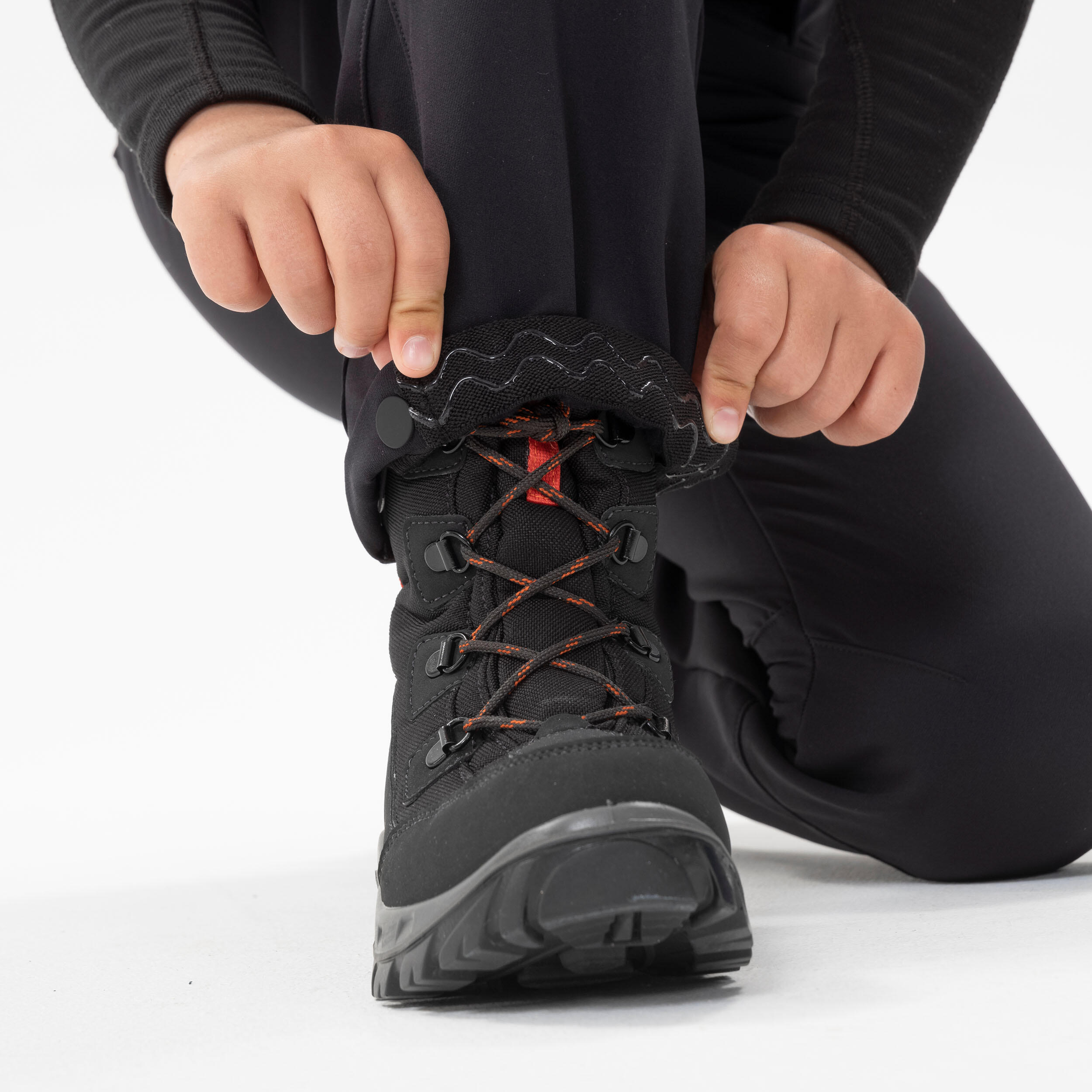 Kids’ Softshell Hiking Pants - SH 500 Age 7-15 - QUECHUA