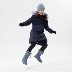 CHILDREN'S SH500 WARM AND WATERPROOF HIKING JACKET -8°C - AGE 7-15