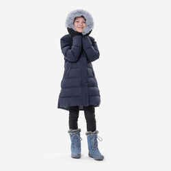 CHILDREN'S SH500 WARM AND WATERPROOF HIKING JACKET -8°C - AGE 7-15