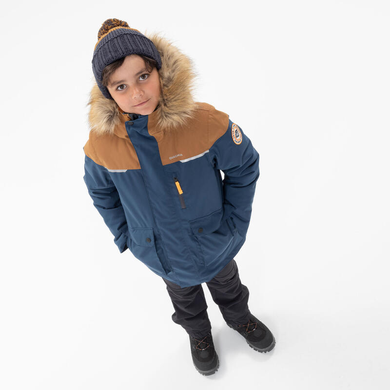 Parka de montaña y nieve impermeable Niños 7-15 años Quechua SH900