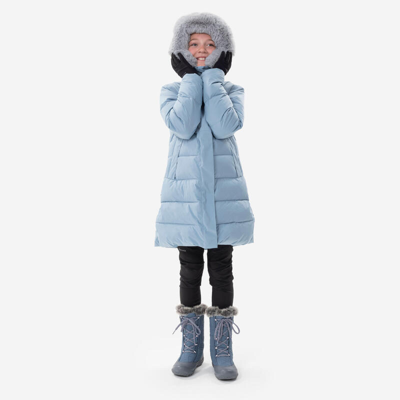 7-15 歲兒童 -8°C 保暖防水登山健行外套