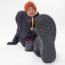 Chaussures chaudes et imperméables de randonnée SH100 lacet - enfant 35-38
