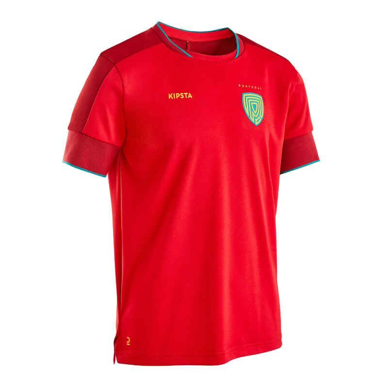 Kids' Shirt FF500 - Portugal 2024