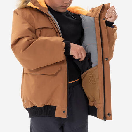 Куртка дитяча SH100 для туризму водонепроникна -6,5°C для 7-15 років