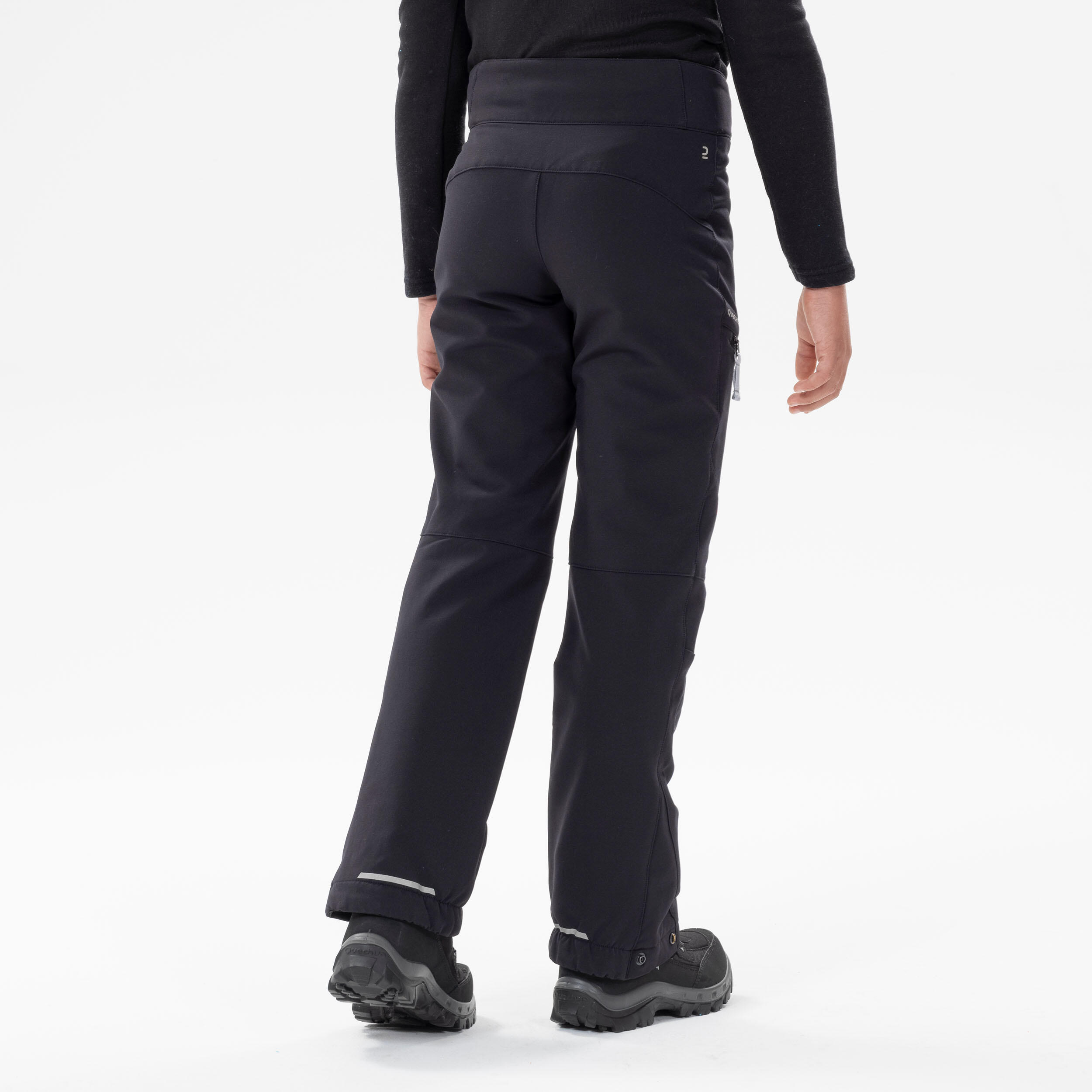 Kids’ Warm Hiking Softshell Trousers - SH500 Mountain - Ages 7-15 5/18