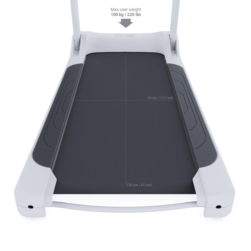 Cinta de correr plegable Initial Run 12km/h 45×120cm